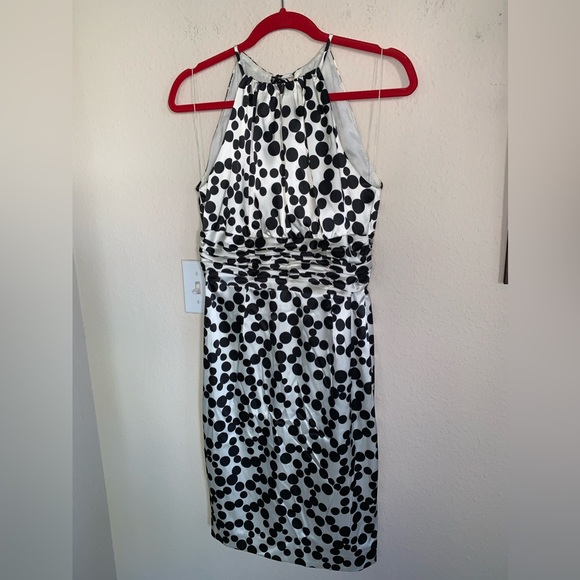 Beautiful Maggy London Halter Polka Dot Dress - Picture 4 of 12